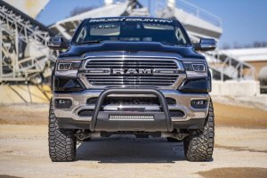 Ram 1500 Classic Bull Bar - Front - Rough Country - LED - Black - '19-'22